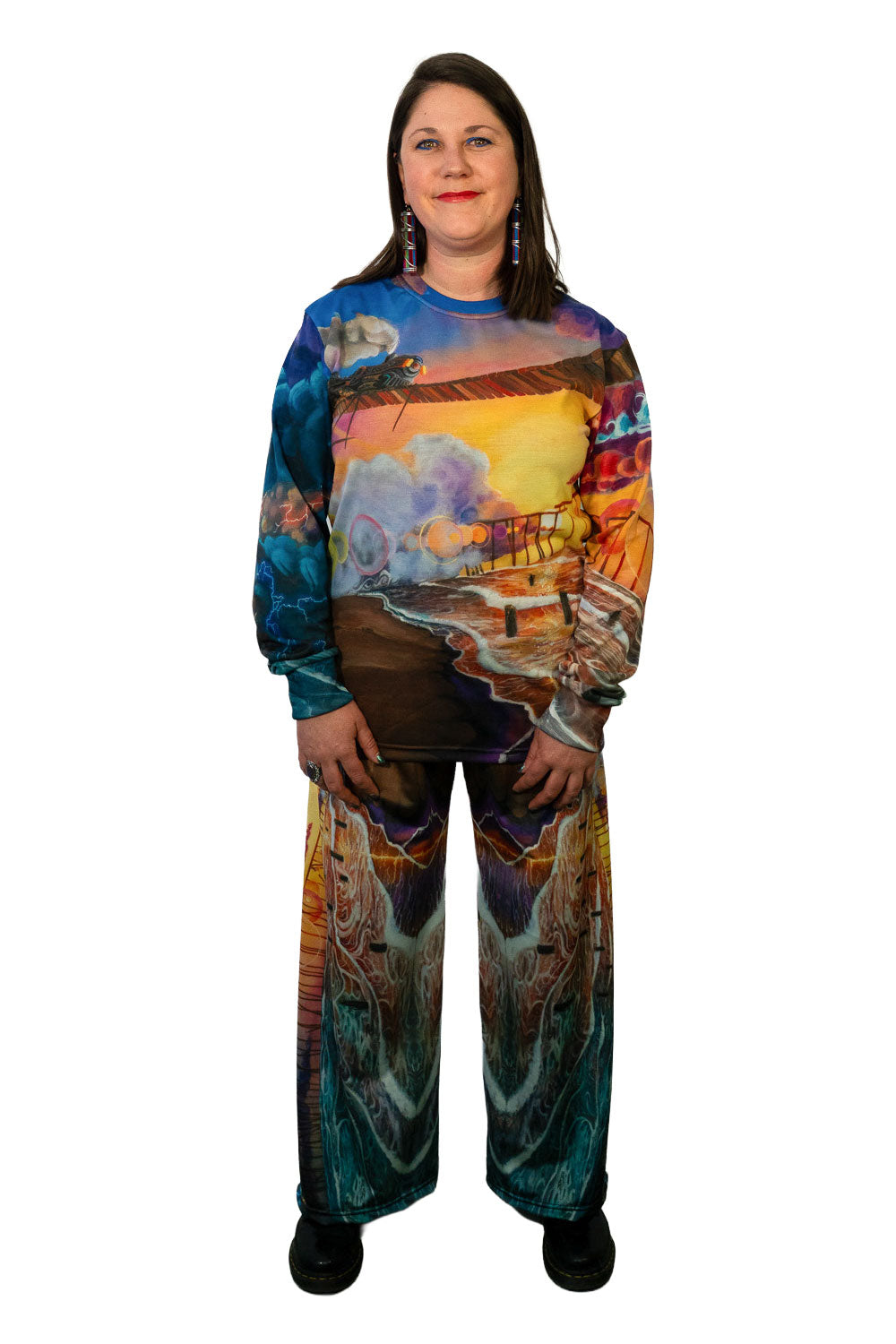 On the Edge of a Dream Gaucho Pants