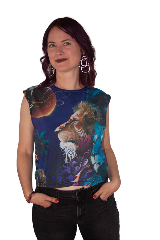 The Head and the Heart Boxy Tank