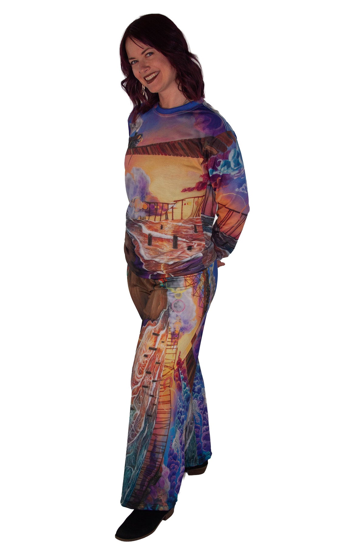 On the Edge of a Dream Gaucho Pants