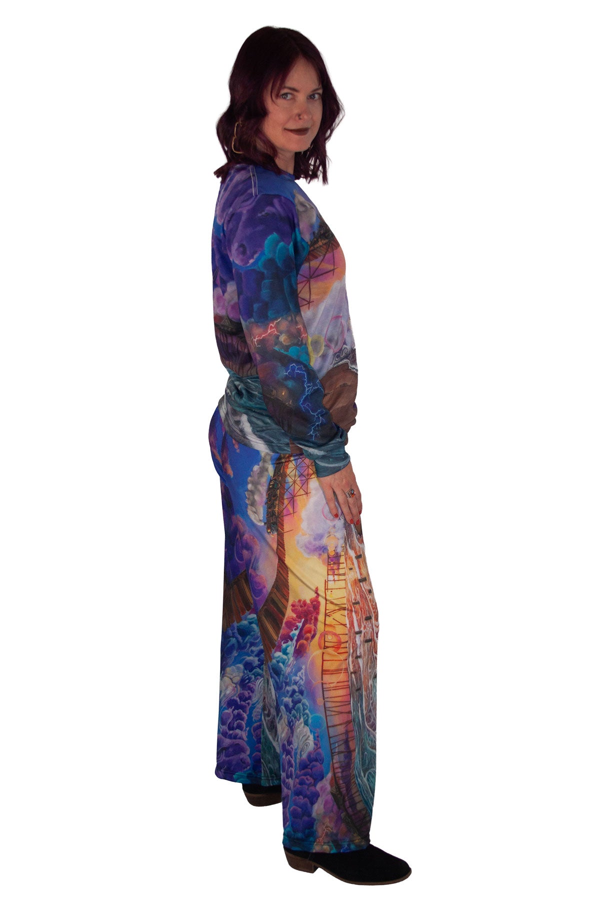 On the Edge of a Dream Gaucho Pants