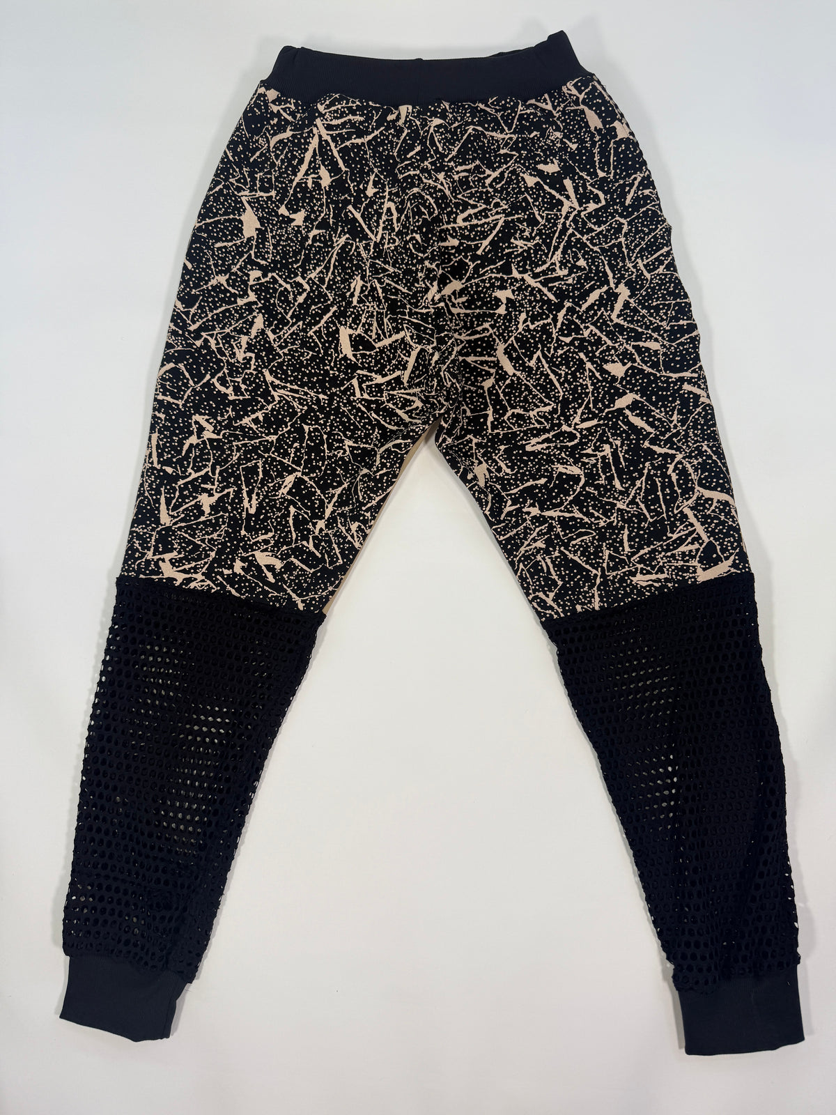 Black and Tan Joggers