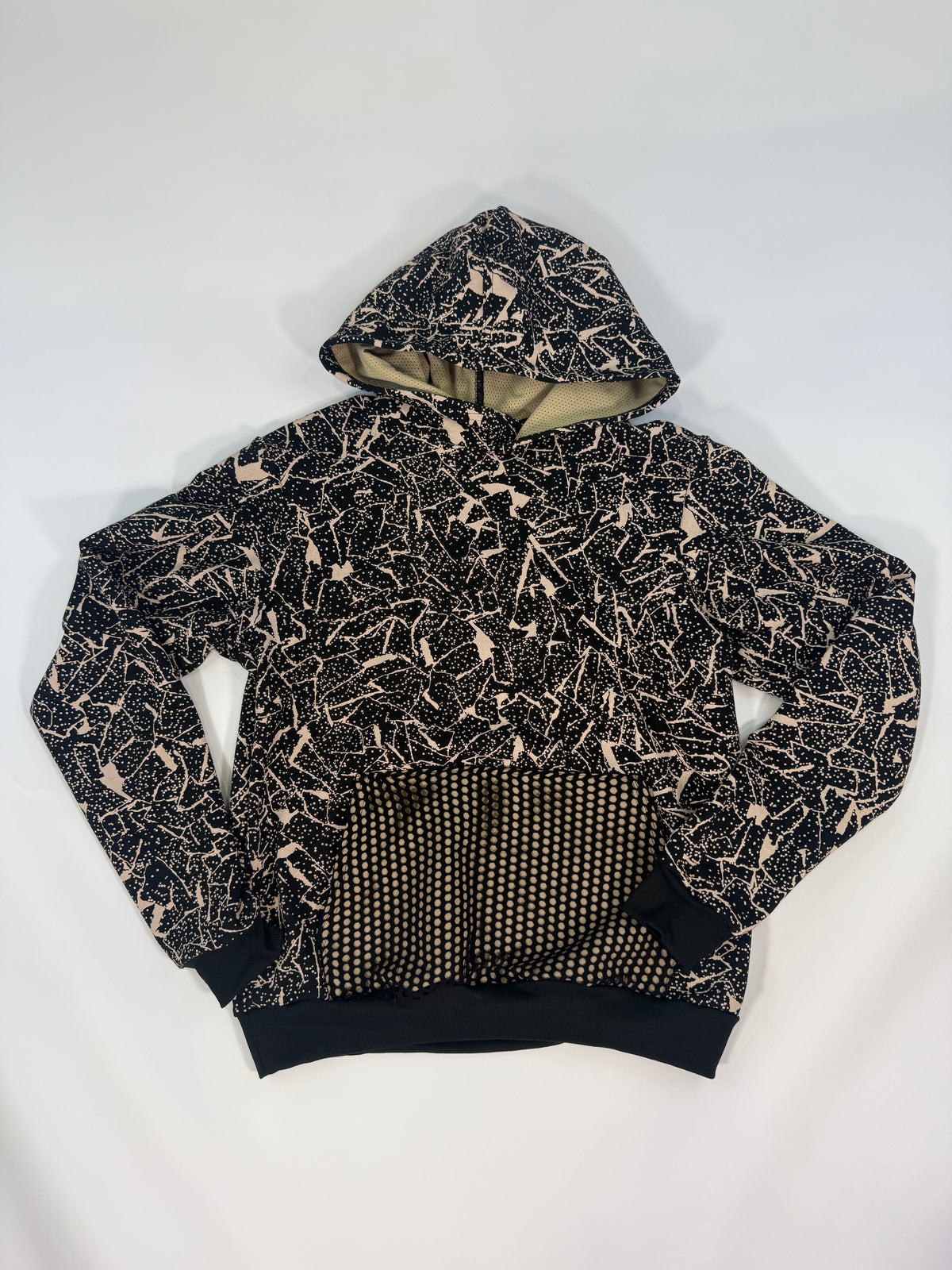 Black and Tan Hoodie