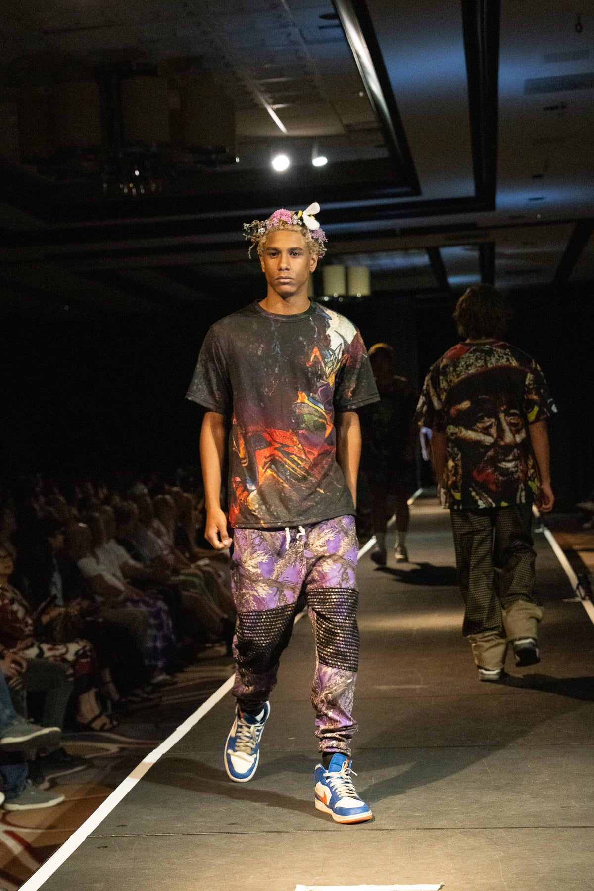 Purple Camo Joggers