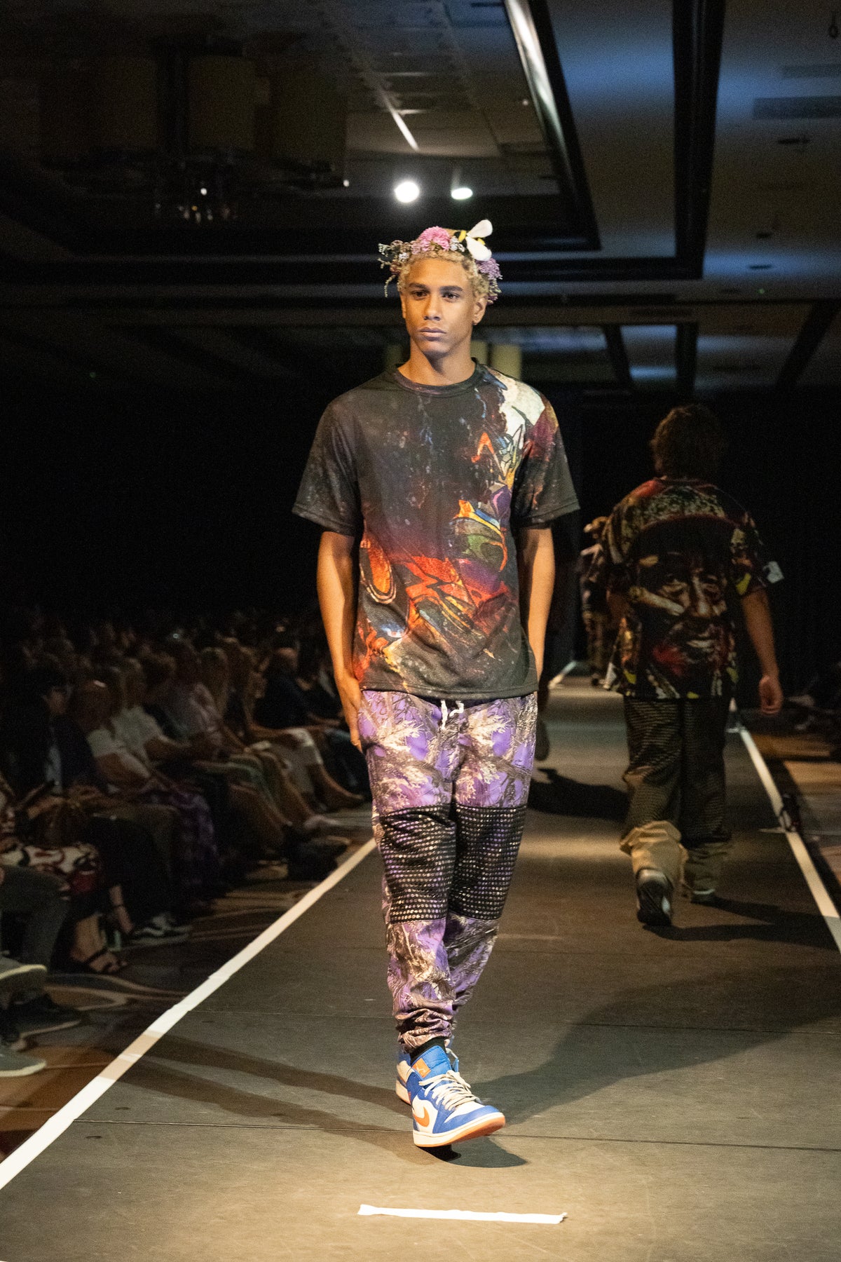 Purple Camo Joggers