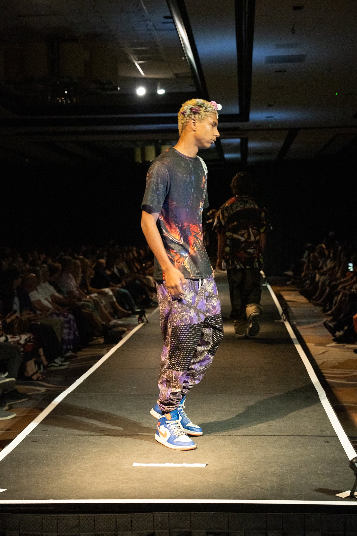 Purple Camo Joggers