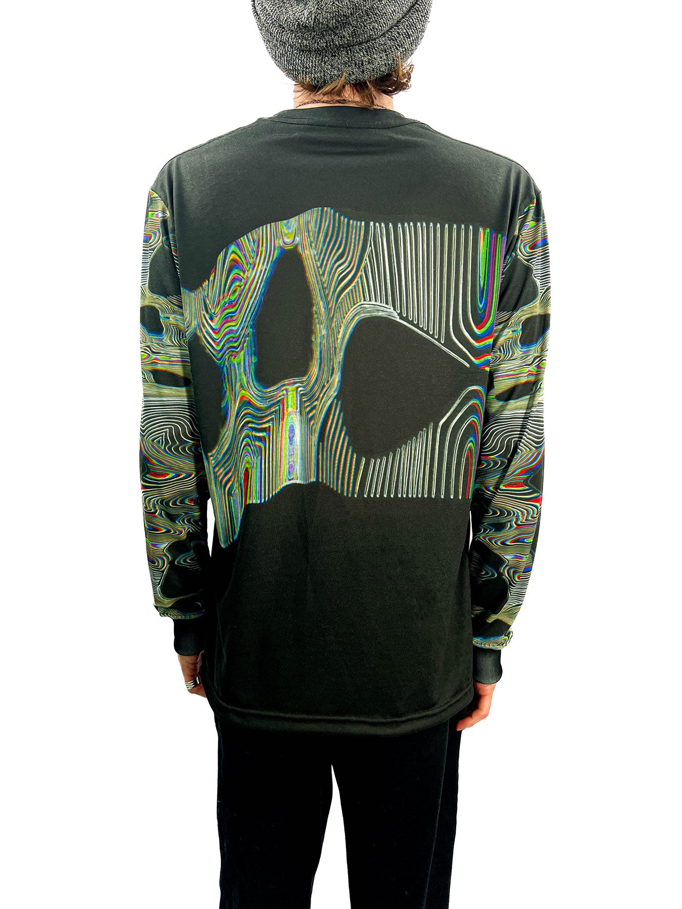 Moiré Matrix Long Sleeve Shirt