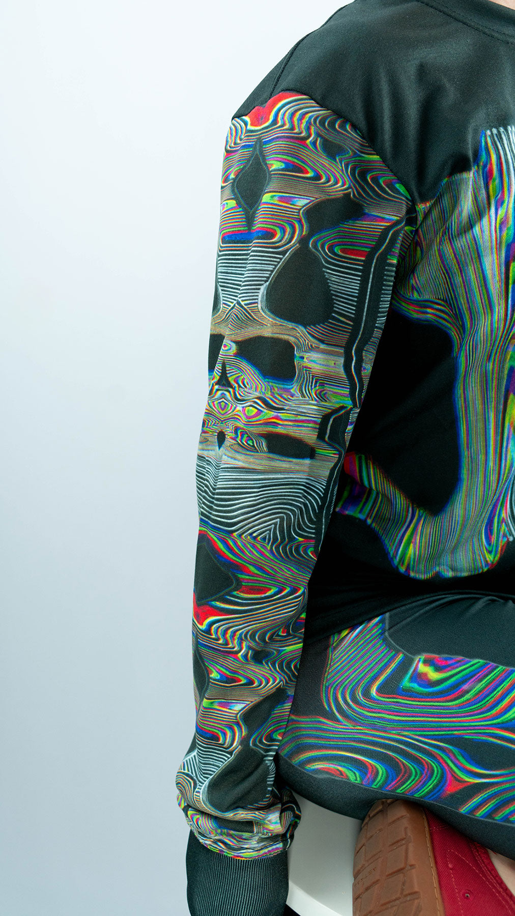 Moiré Matrix Long Sleeve Shirt