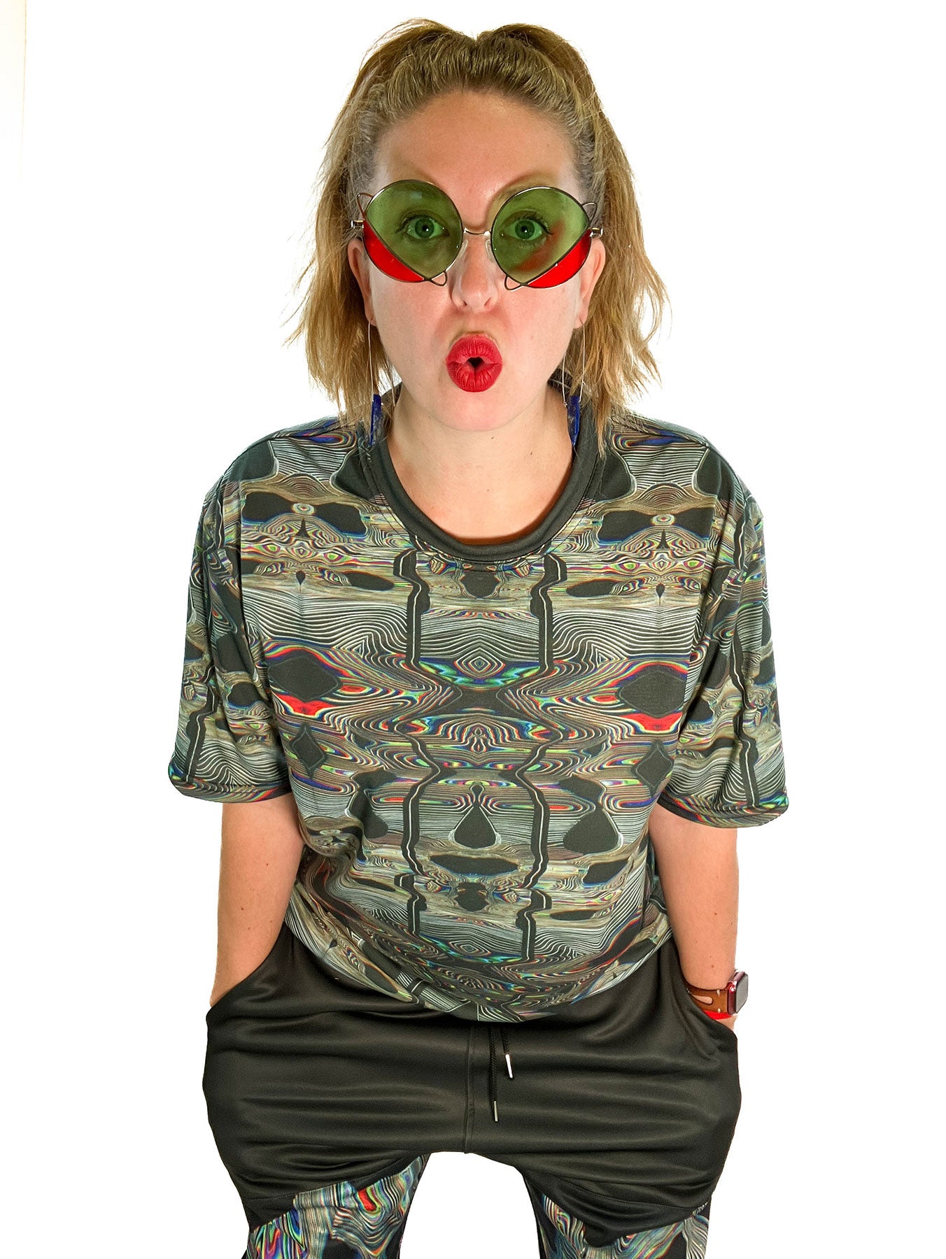 Moiré Matrix T-shirt