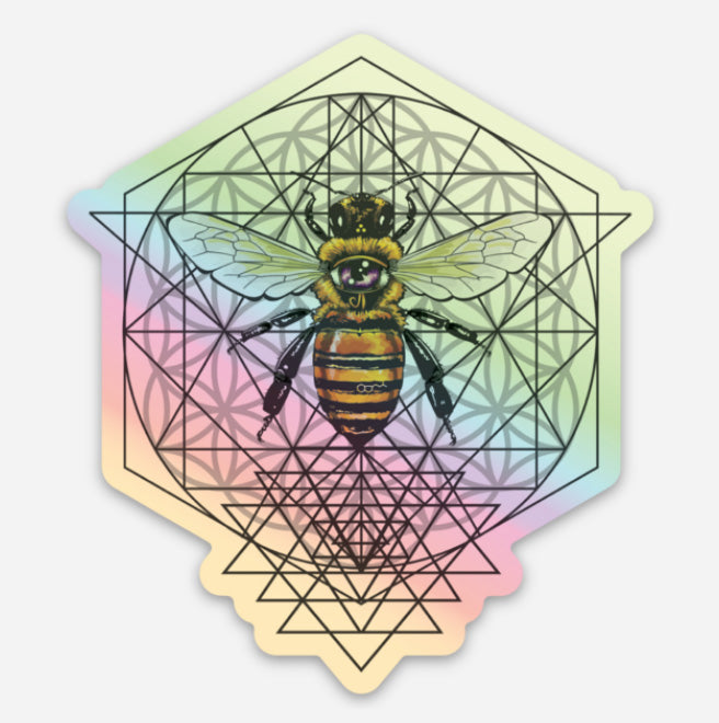 Sacred Bee Sticker